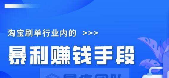 暴疯说项目：暴利行业，淘宝刷单，网络偏门暴利项目的那些事